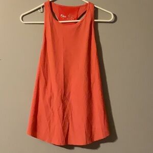 Zyia Size Med. Women's Sleeveless Coral Top